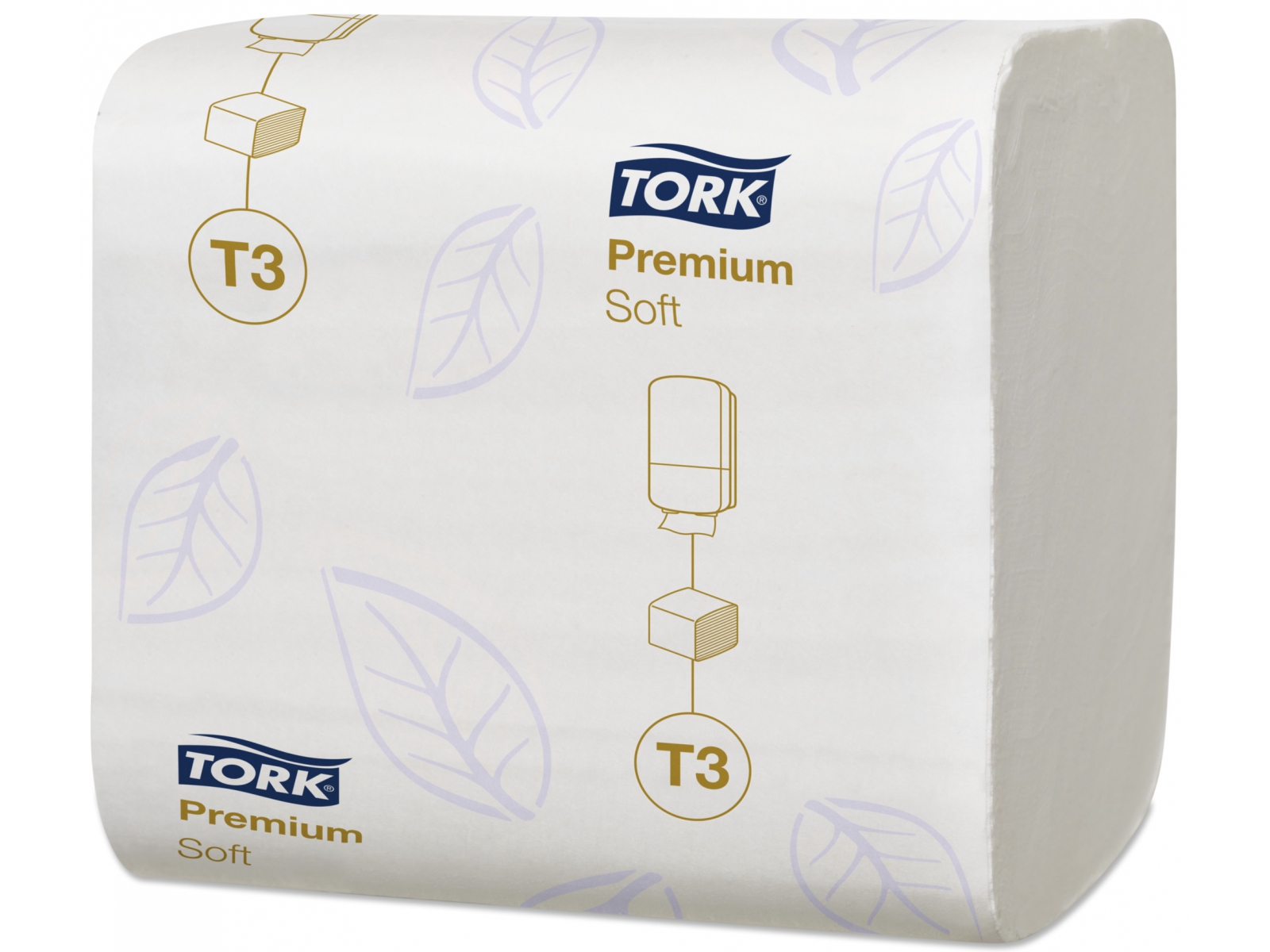 Papier toaletowy w listkach Tork 114273 Premium T3 x30